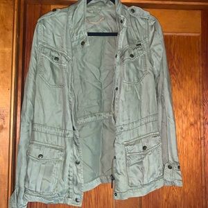 Army Green Cargo Jacket